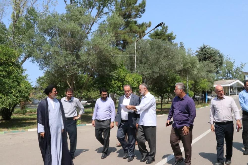 بازدید رییس دانشگاه مازندران از خوابگاههای دانشجویی دانشگاه